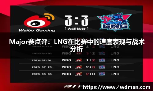 Major赛点评：LNG在比赛中的速度表现与战术分析